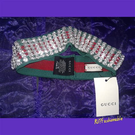 gucci glitter headband|Gucci headband tiktok.